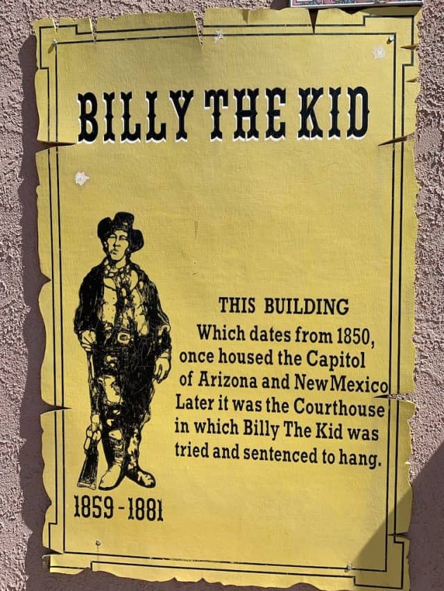 Billy the Kid Historic Marker