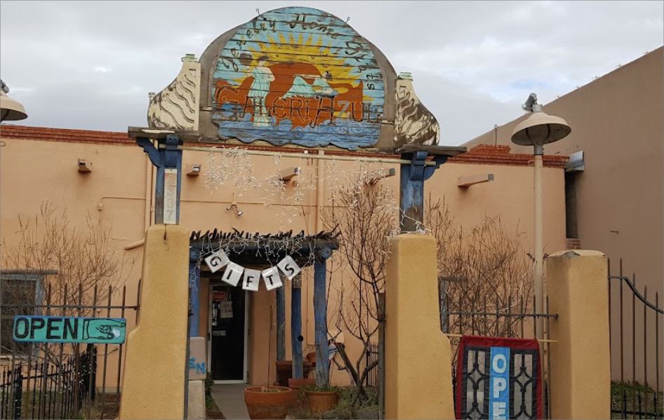 Photo of entrance to Galeri Azul